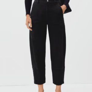 Everlane Utility Barrel Pant in Black